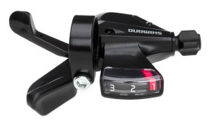 MANETA DE SCHIMBATOR SHIMANO SL-M310 STANGA 3 VIT. CABLU 1800MM STAINLESS CAMASA NEAGRA SP40 600MM CU O.G.D. AMBALAT IND.