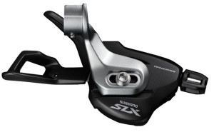 MANETA DE SCHIMBATOR SHIMANO SLX SL-M7000-IR DREAPTA 11 VIT. PRINDERE DIRECTA PE MANETA DE FRANA I-SPEC II CABLU 2050MM CAMASA SP41 ETANSA NEAGRA 6MM CAPAT ETANS X 3 NOSE CAP X 1 FARA OGD AMBALAT IND.