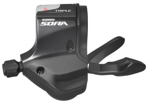 MANETA DE SCHIMBATOR SHIMANO SORA SL-3503 STANGA 3 VIT. PT. GHIDON DE SOSEA DREPT RAPIDFIRE PLUS CABLU 1800MM O.G.D. AMBALAT IND.