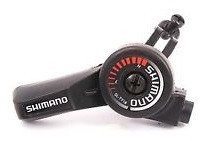 MANETA DE SCHIMBATOR SHIMANO TOURNEY SL-TY18 STANGA 3 VIT. FRICTION CABLU 1800MM VRAC