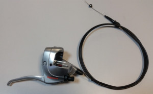 MANETA SCHIMBATOR/FRANA SHIMANO NEXUS ST-8S20 DREAPTA 8 VIT. 3 DEGETE CAMASA NEAGRA 1560MM PT. V-BRAKE (NECESITA MODULATOR DE PUTERE) PT. CJ-8S40 (DX) VRAC