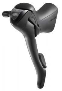 MANETA SCHIMBATOR/FRANA SHIMANO SORA ST-3503 STANGA 3 VIT. CABLU 1700MM FARA CAMASA/STOPERE CU REGLAJ CABLU AMBALAT IND.