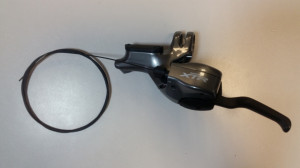 MANETA SCHIMBATOR/FRANA SHIMANO XTR ST-M966 STANGA 3 VIT. HIDRAULICA CABLU DE SCHIMBATOR 1800MM OGD VRAC