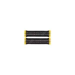 Mansoane Reverse Stamp Lock-On 135/30mm Negru/Galben