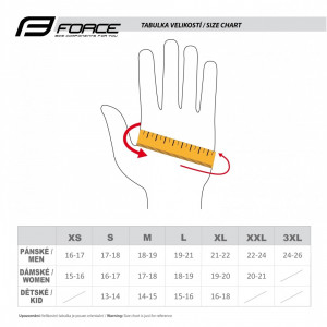 Manusi Force MTB Power Black/Red XXL - Img 4