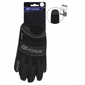 Manusi Force Windster primavara negre 3XL - Img 2