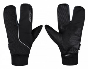 Manusi iarna Force Hot Rak Pro 3 degete negre XL - Img 2