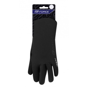 Manusi neopren Force Rainy negre XXL - Img 3