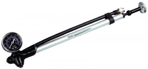 MINIPOMPA PRO SUSPENSION (450PSI) MANOMETRU ALUMINIU ARGINTIU/NEGRU (08)