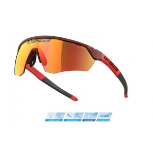 Ochelari Force Enigma Rosii, lentile rosii