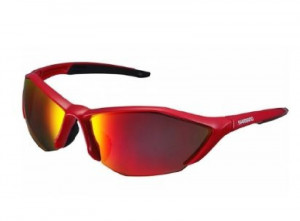 OCHELARI SHIMANO S61R-PL FRAME GLOSS RD/BK LENSES POLARIZED GY RD REVO (16)