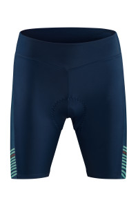 PANTALONI CICLISM CUBE TEAMLINE WS BIB SHORTS BLUE MINT XS