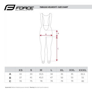 Pantaloni cu bretele fara bazon Force Z70 negru M - Img 5