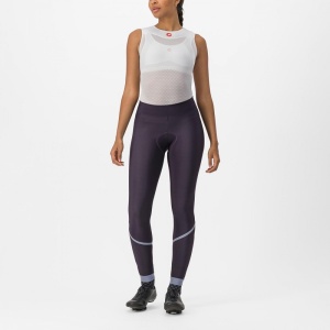Pantaloni lungi Castelli Velocissima Thermal, Dark Night Shade/ Silver Reflex, XS