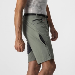 Pantaloni scurti Castelli Unlimited Trail Baggy Kaki XL - Img 3