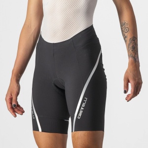Pantaloni scurti Castelli Velocissima 3, de dama, Negru/Argintiu, XL - Img 4