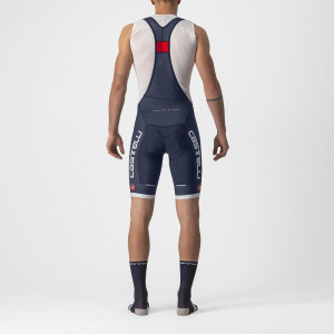 Pantaloni scurti cu bretele Castelli Competizione Kit, Indigo/Gri, XXL - Img 2