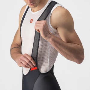 Pantaloni scurti cu bretele Castelli Competizione Kit, Negru/Gri, XXXL - Img 6