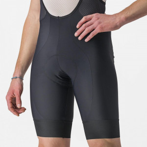 Pantaloni scurti cu bretele Castelli Entrata 2, pentru barbati, negru, XXXL - Img 6