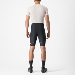 Pantaloni scurti cu bretele Castelli Espresso, Negru, XL - Img 2