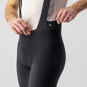 Pantaloni scurti cu bretele Castelli Premio Black, Negru, XXXL - Img 4