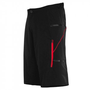Pantaloni scurti FUNKIER Lucca Pro Men - Black/Red 2XL - Img 2