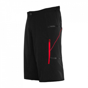 Pantaloni scurti FUNKIER Lucca Pro Men - Black/Red 4XL - Img 2