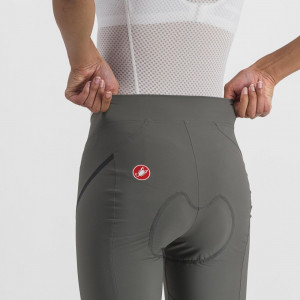 Pantaloni trei sferturi Castelli Velocissima 3, de dama, Gri/Antracit, S - Img 5