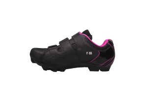 Pantofi ciclism FLR F-55 III Elite Mtb - Negru/Roz 40 - Img 5