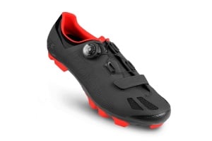 Pantofi ciclism FLR F-70 Elite Mtb - Negru/Rosu 45 - Img 4