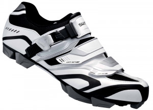 PANTOFI CICLISM SHIMANO MTB SH-XC50 WHITE/BLACK (14)