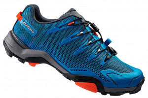 PANTOFI CICLISM SHIMANO MTB-TOURING SH-MT44B INCL. CLEAT LIGHTNING BLUE (16)
