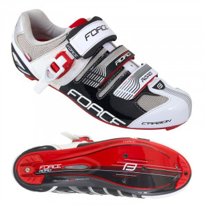 Pantofi Force Road Carbon negru/alb 42 - Img 2