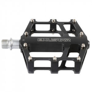 Pedale Aluminiu BMX EXUSTAR E-PB525-Negru