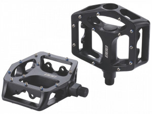 Pedale BBB BPD-32 MountainHigh aluminiu ax CroMo Negru Mat - Img 2