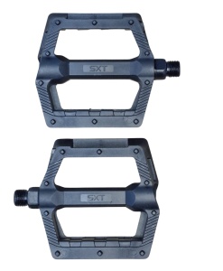 Pedale Plastic SXT 215X Negru Ax 1/2