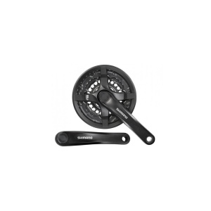 Pedalier Shimano Tourney FC-TY501 42X34X24T 170mm, negru (AFCTY501C244XLB), vrac