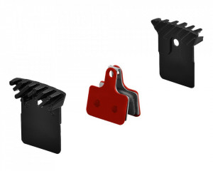 Placute de frana metalice cu radiator Union DBP-64SC-set Shimano Ultegra - Img 2