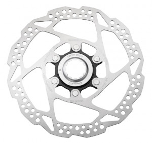 ROTOR PT. FRANA PE DISC SHIMANO SM-RT54 160MM CU PIULITA CENTER LOCK NUMAI PT. PLACUTE RESIN AMBALAT IND.