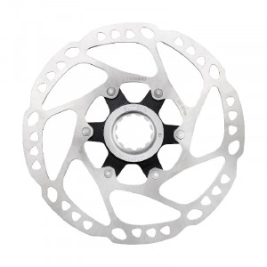ROTOR PT. FRANA PE DISC SHIMANO SM-RT64 DEORE S 160MM FARA PIULITA CENTER LOC 1 SET=10 BUCATI SEMI-VRAC