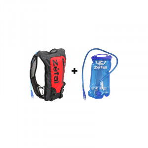 Rucsac hidratare ZEFAL Z Light Hydro S - Negru/Rosu