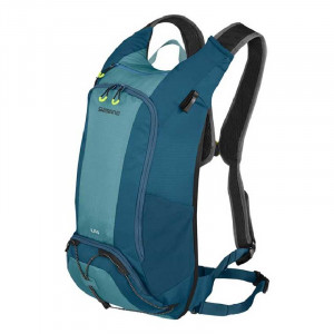 RUCSAC SHIMANO UNZEN 14 TRAIL DAYPACK 14L W/HYDRATION AEGEAN BLUE (17)