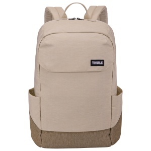 Rucsac urban cu compartiment laptop, Thule, Lithos, 20L, Pelican Gray/Faded Khaki - Img 4