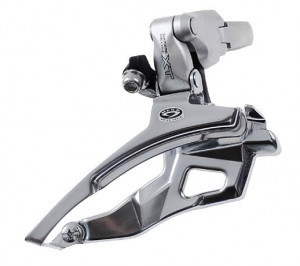 SCHIMBATOR FATA SHIMANO DEORE XT FD-M751 TRIPLU TRAGERE DE JOS COLIER 31.8MM CONVENTIONAL TYPE UNGHI CS 66-69 PT. 44/46/48T PT. MEGA-9 AMBALAT IND.