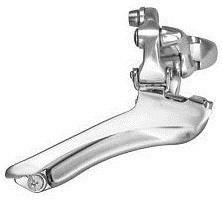 SCHIMBATOR FATA SHIMANO DURA ACE FD-7700 DUBLU PT. 9 VIT. PE SPATE COLIER 28.6MM AMBALAT IND.