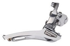 SCHIMBATOR FATA SHIMANO FD-R440A DUBLU PT. GHIDON DE SOSEA DREPT PT. 8 VIT. PE SPATE COLIER 31.8MM CL 43.5MM AMBALAT IND.