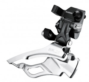 SCHIMBATOR FATA SHIMANO SLX FD-M661-D DOWN SWING TRAGERE DUBLA PRINDERE DIRECT MOUNT PT. 44T UNGHI CS 66-69 AMBALAT IND.