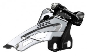 SCHIMBATOR FATA SHIMANO SLX FD-M7005-10-L TRIPLU PT. 10 VIT. PE SPATE LOW CLAMP TOP SWING TRAGERE DUBLA COLIER 34.9MM (INCL. ADAPTOR 28.6MM & 31.8MM) UNGHI CS 66-69 AMBALAT IND.