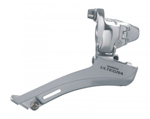 SCHIMBATOR FATA SHIMANO ULTEGRA FD-6600 DUBLU PT. 10 VIT. PE SPATE COLIER 31.8MM (INCL. ADAPTOR 28.6MM) AMBALAT IND.