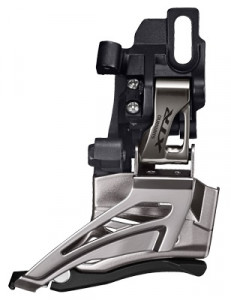 SCHIMBATOR FATA SHIMANO XTR FD-M9025-D DOUBLU PT. 11 VIT. PE SPATE PRINDERE DIRECT MOUNT DOWN SWING TRAGERE DUBLA UNGHI CS 66-69 AMBALAT IND.